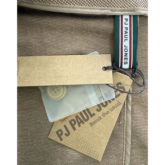 Knit Blazer Brown Soft Unstructured Stretch Sport Coat Casual Minimalist Sz 2XL - Picture 6 of 11